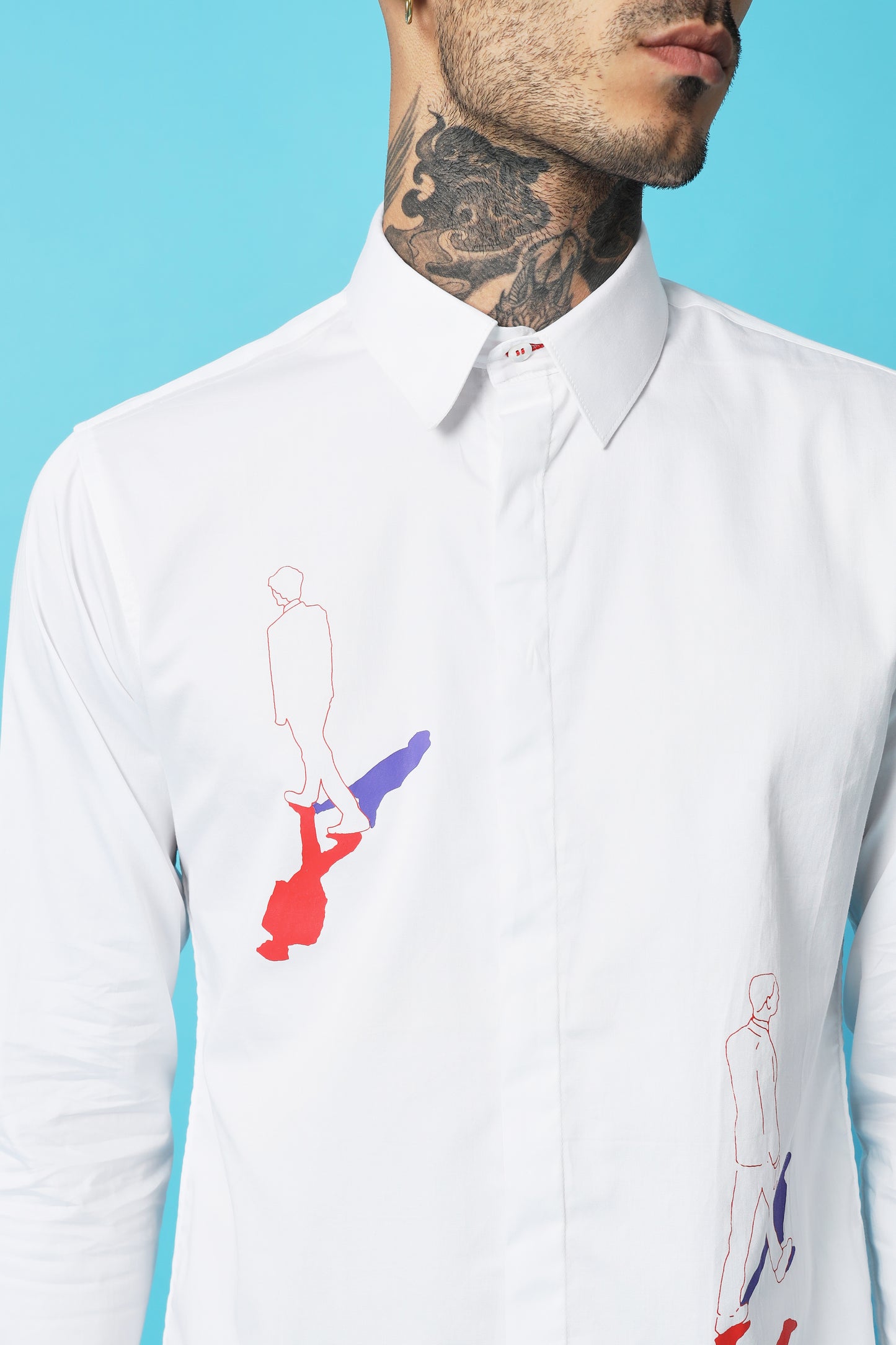 Walking Man - White