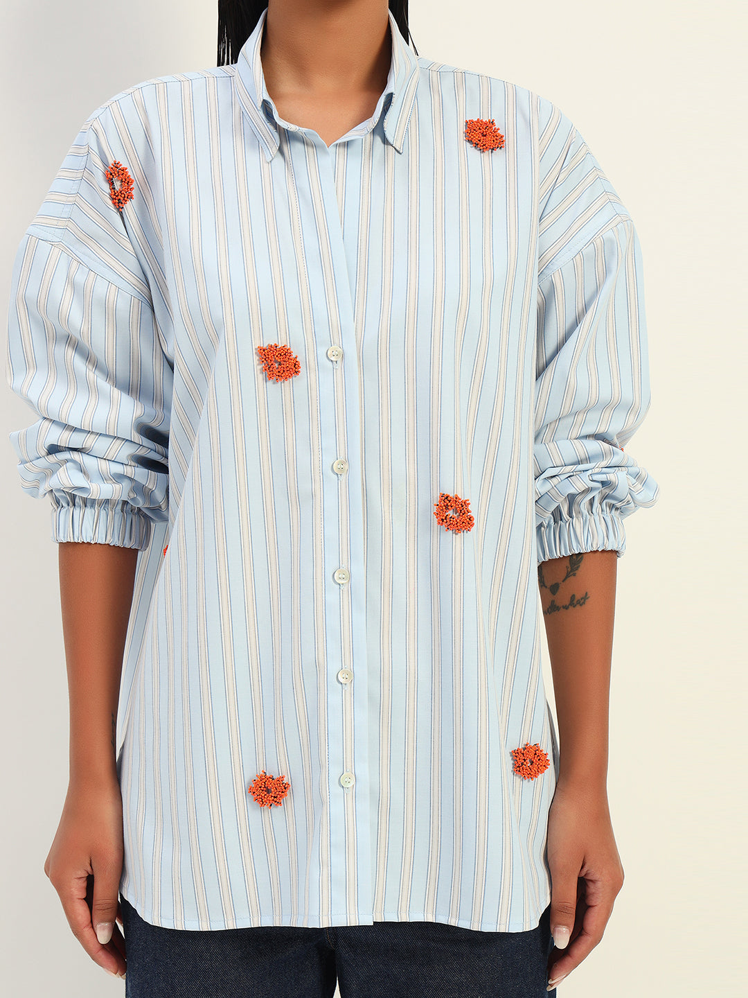 Orange pop daisy