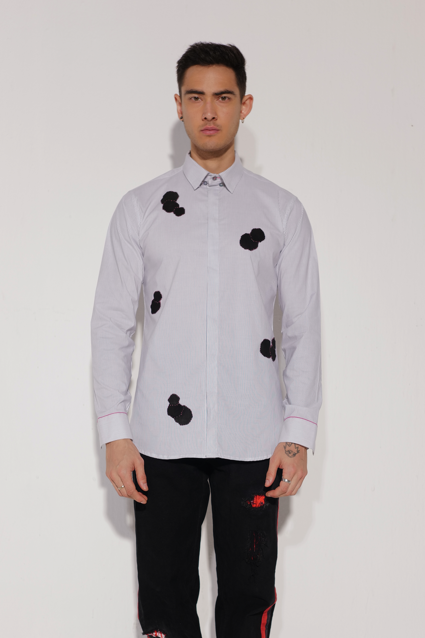 Stripe Broken Dots