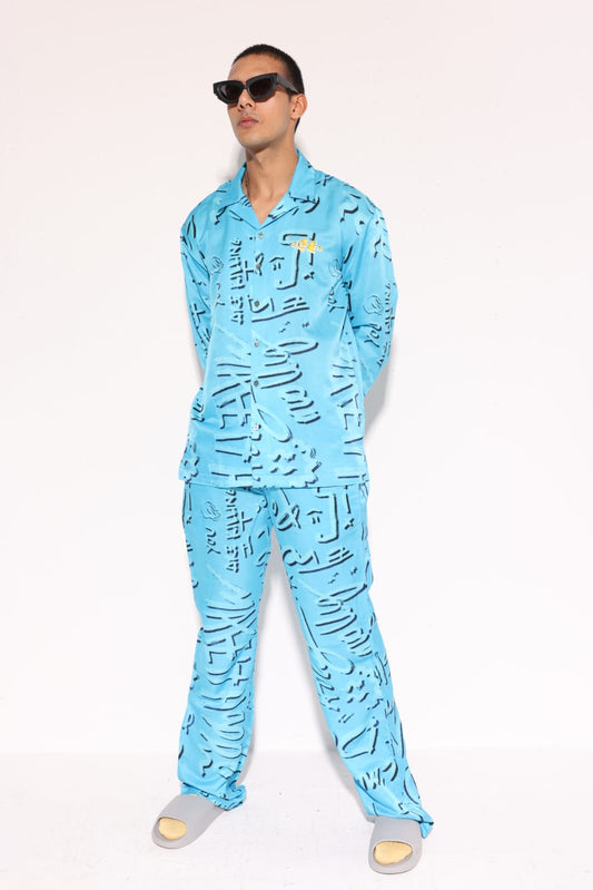 Blue Fish-o-Clock Shirt