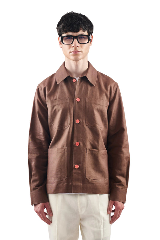 Brown Shacket