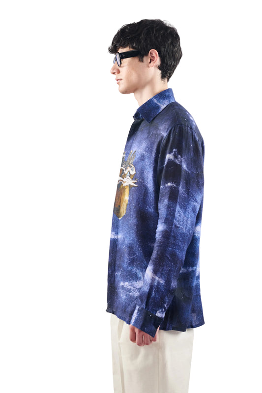 STONE IN BLUE GALAXY