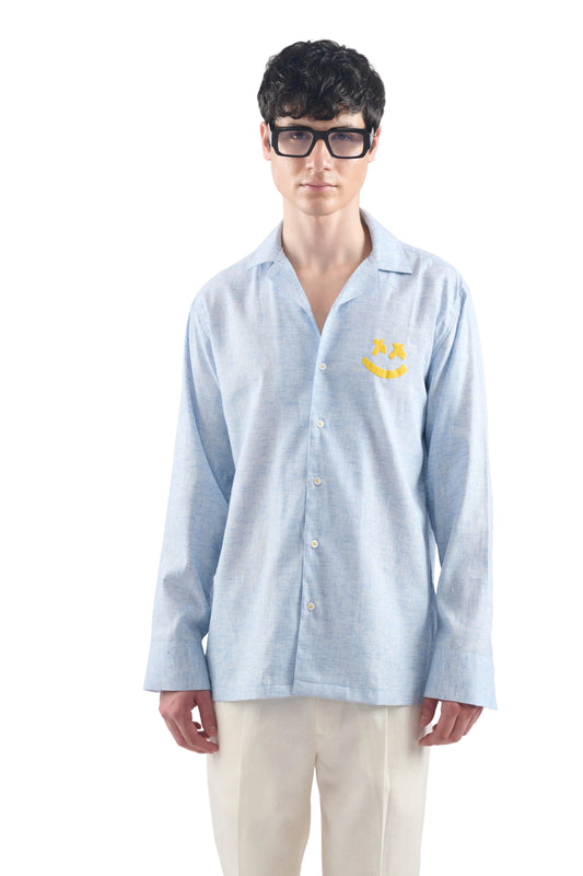 YELLOW PUFF SMILEY