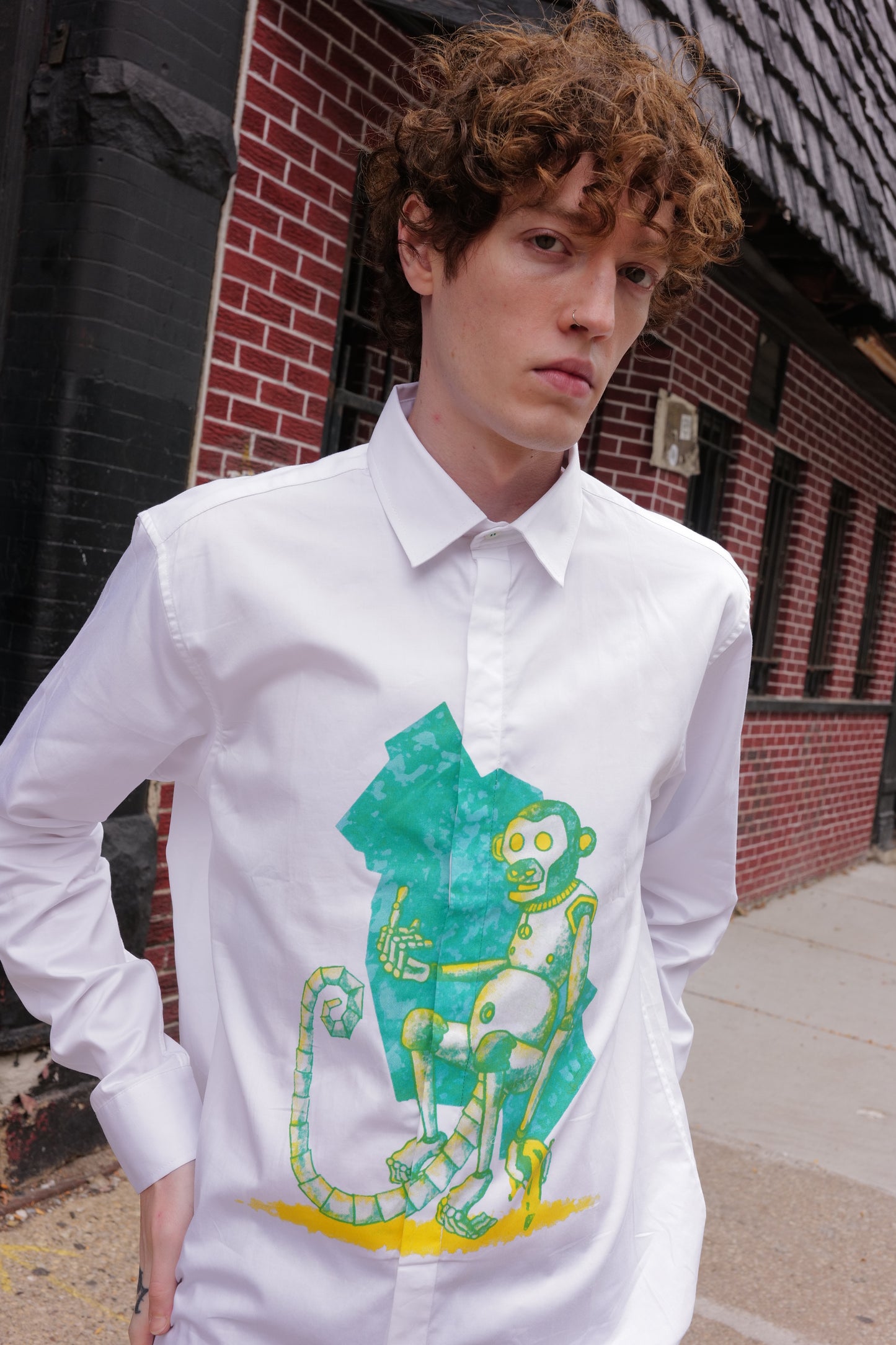 Monkey Bot - White