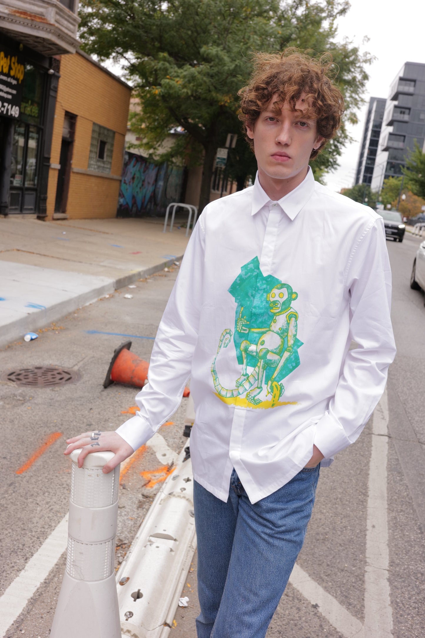 Monkey Bot - White