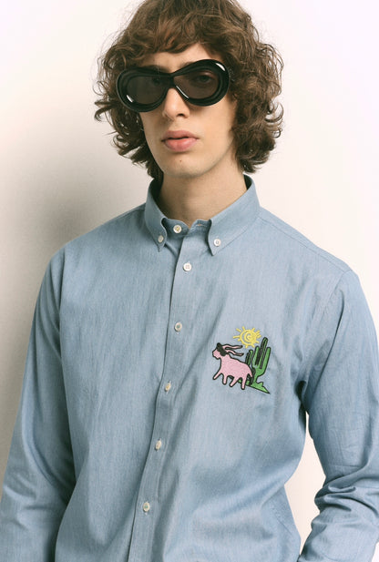Denim Goat