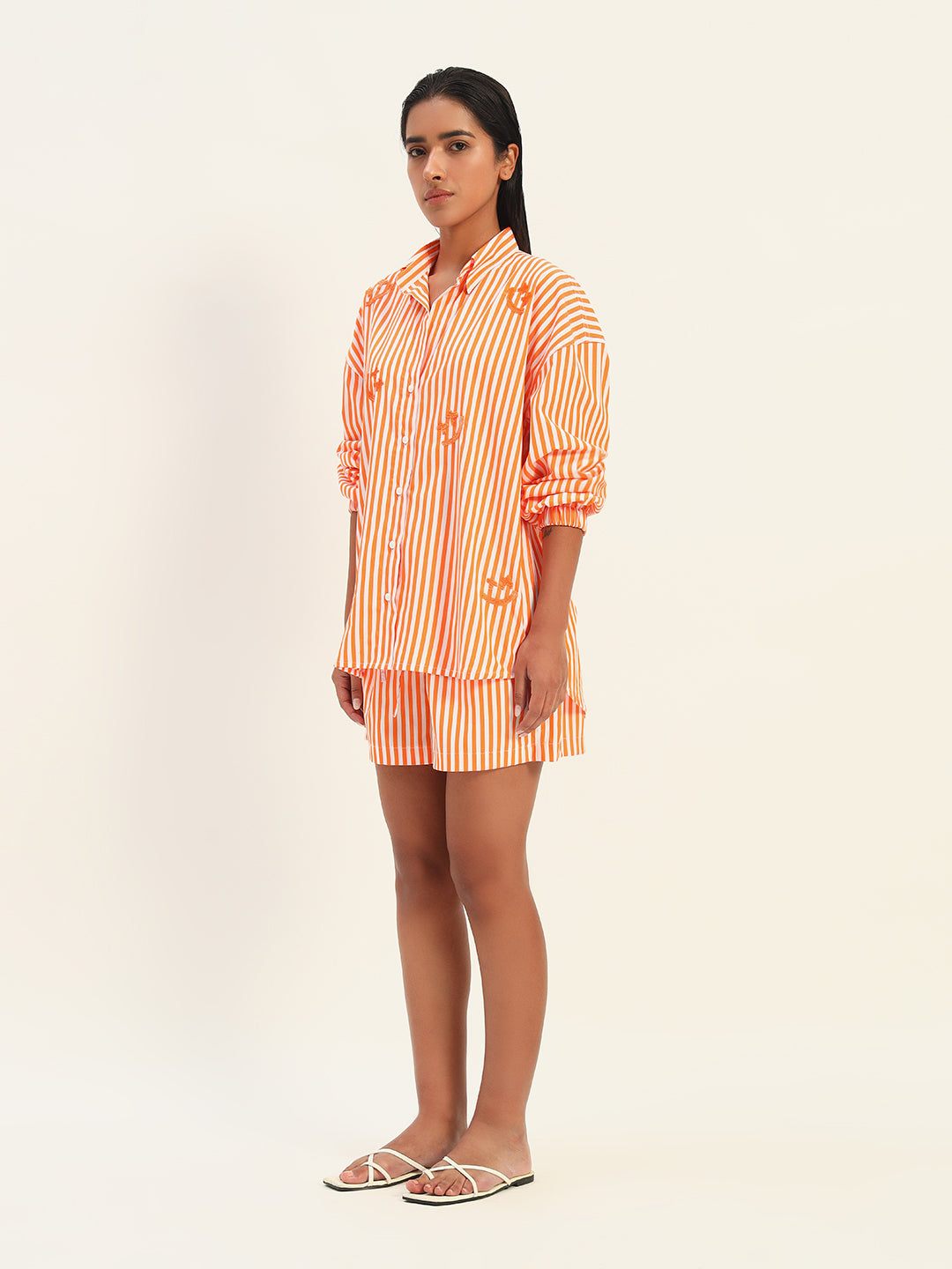 Orange Stripe Smiley