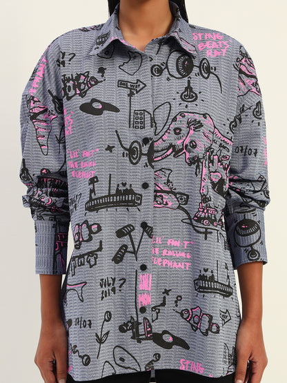 Urban Animal over all - Pink