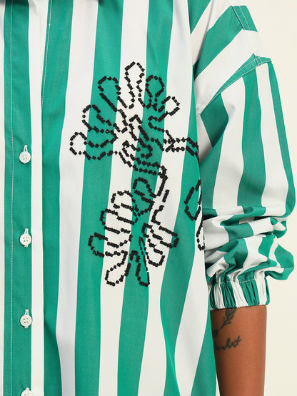 Green seaweed