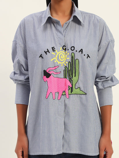 Stripe Goat