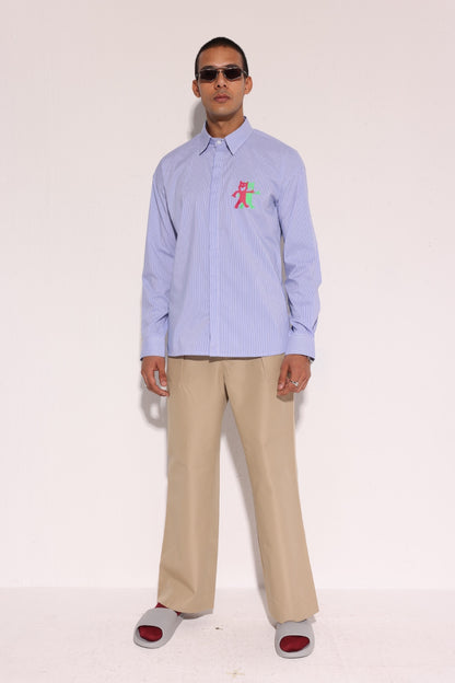 Blue Stripe Double Devil
