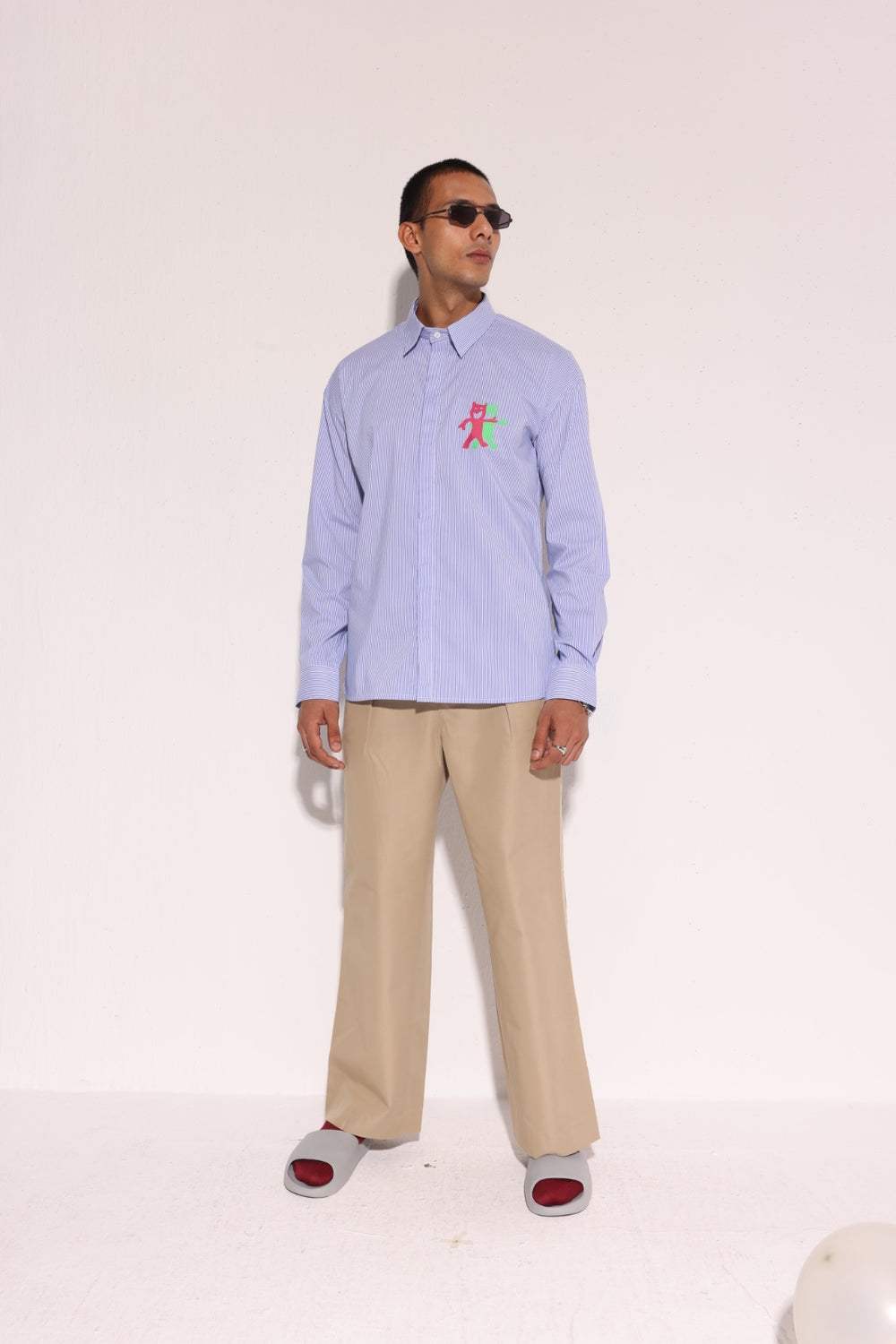 Blue Stripe Double Devil