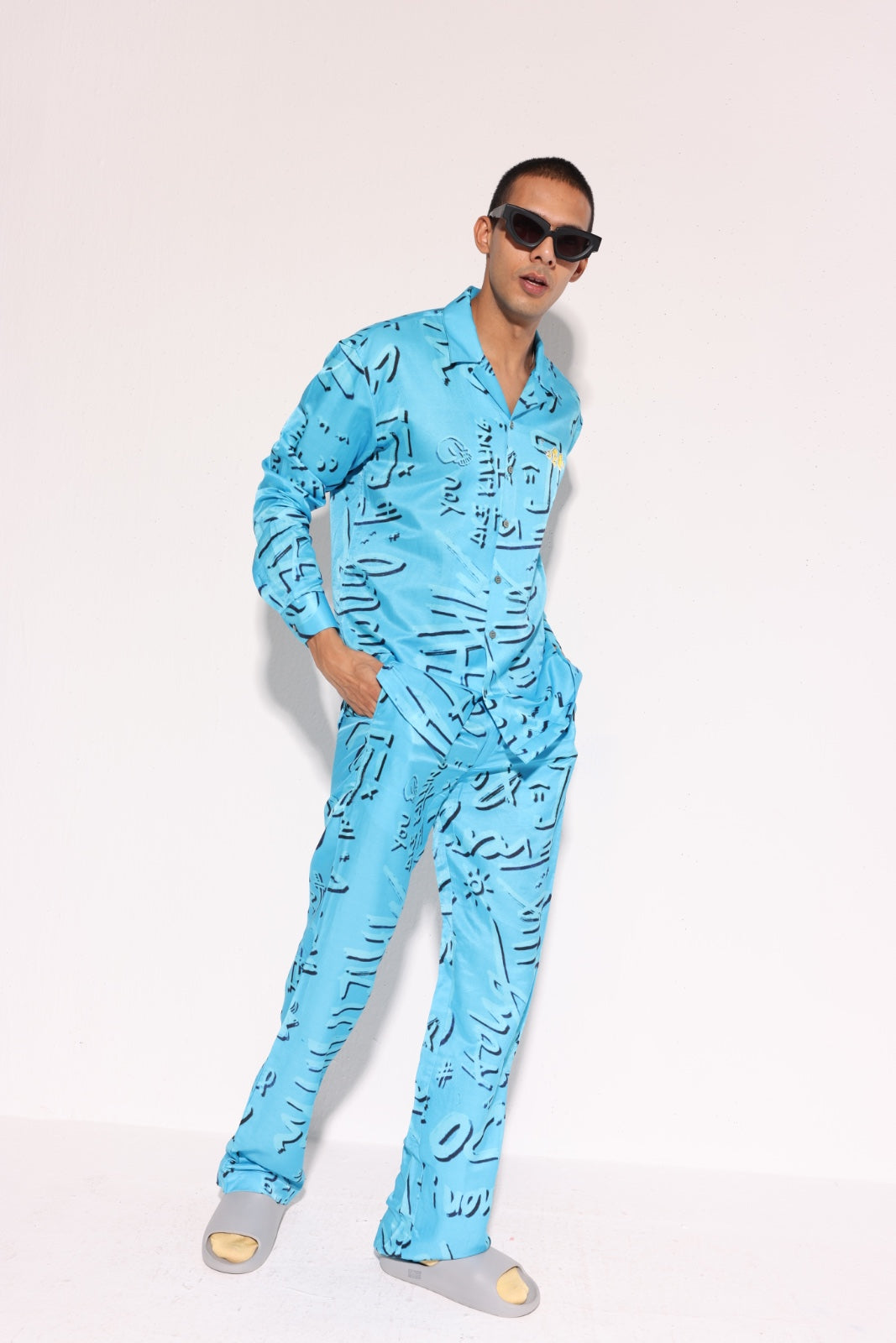 Blue Fish-o-Clock Shirt