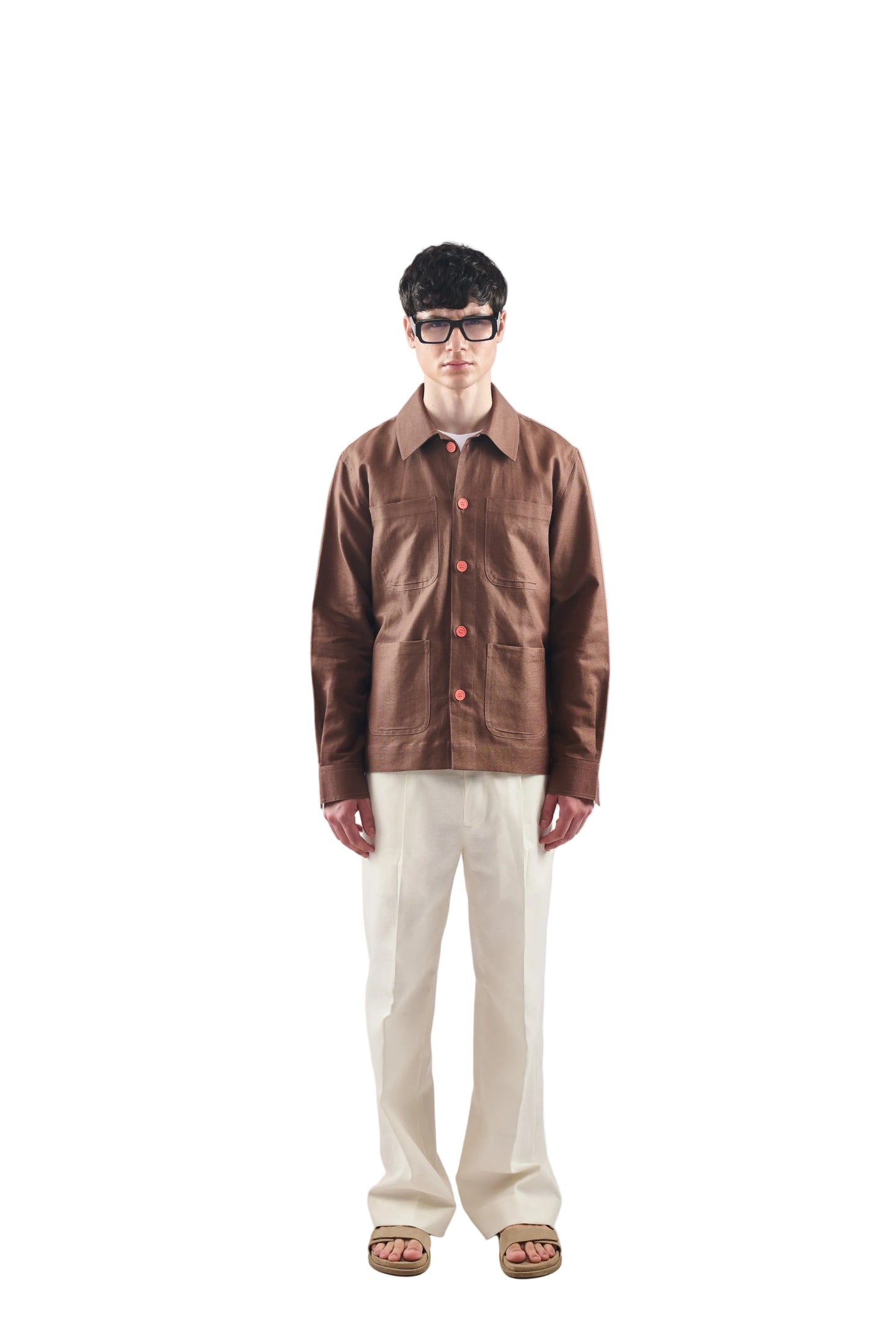 Brown Shacket