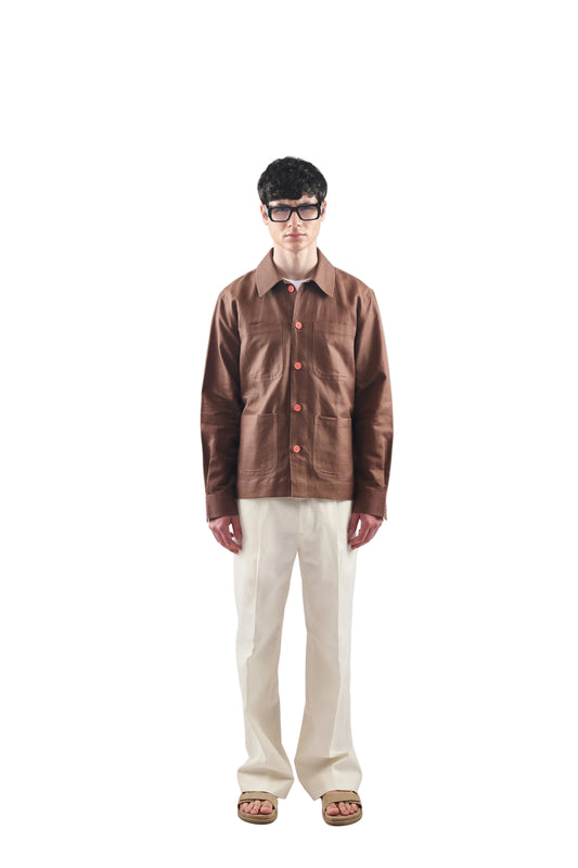 Brown Shacket