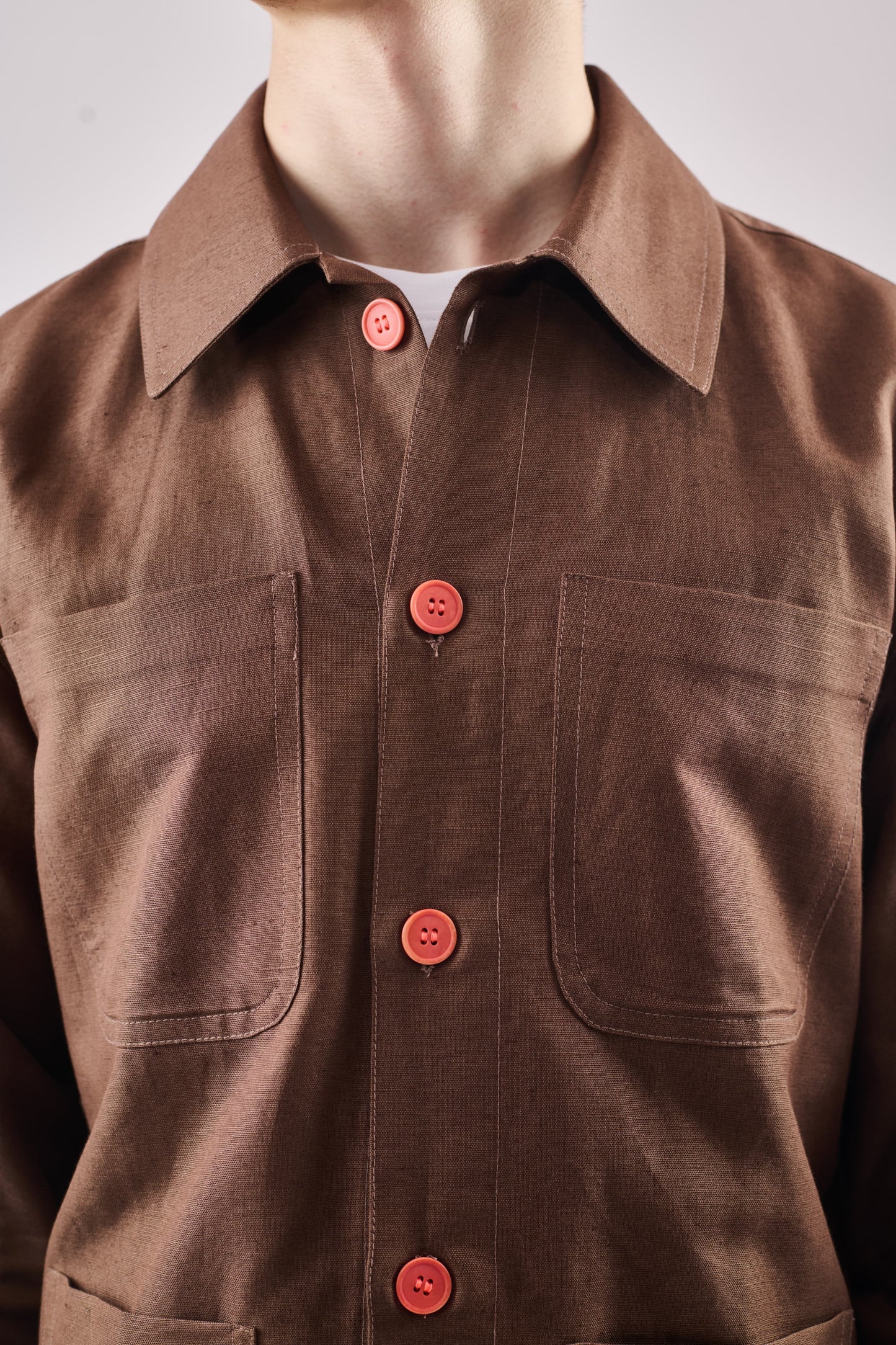 Brown Shacket
