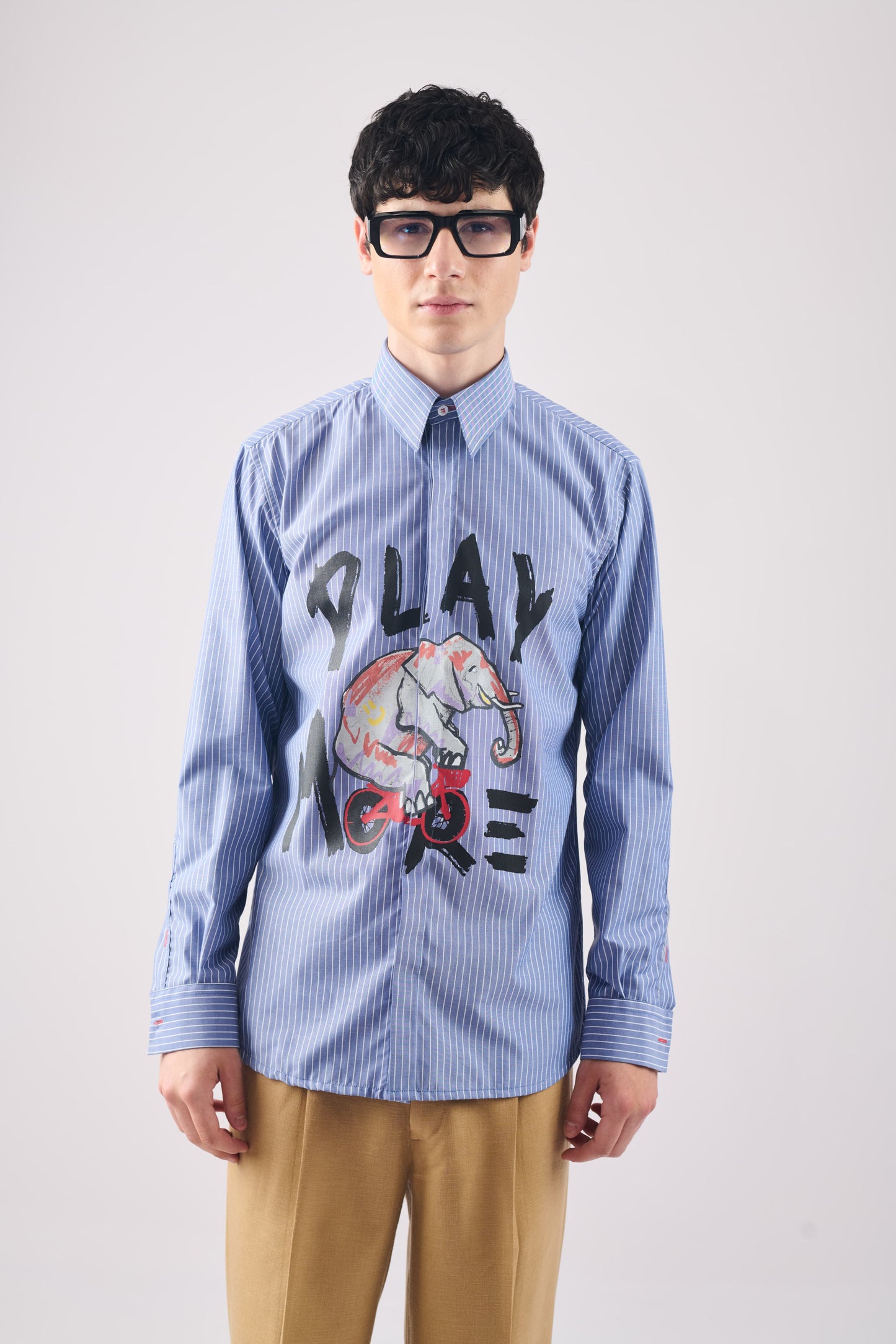 BLUE STRIPE BLACK PLAY MORE