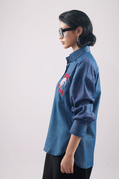 DENIM BEADING PLAY MORE