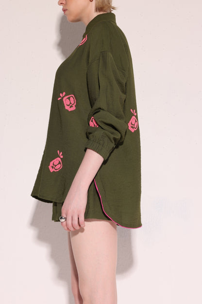 Green/Pink Skull Co-ord Set