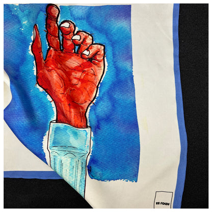 Pocket Square Agua