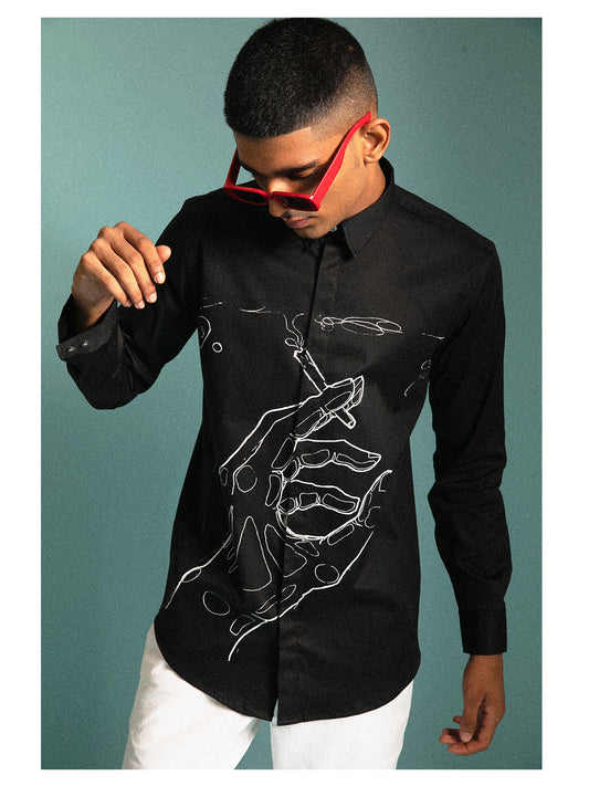 Nubes Grises- Black
