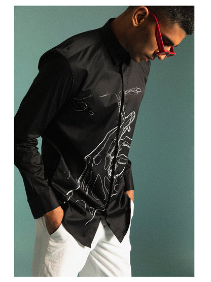 Nubes Grises- Black